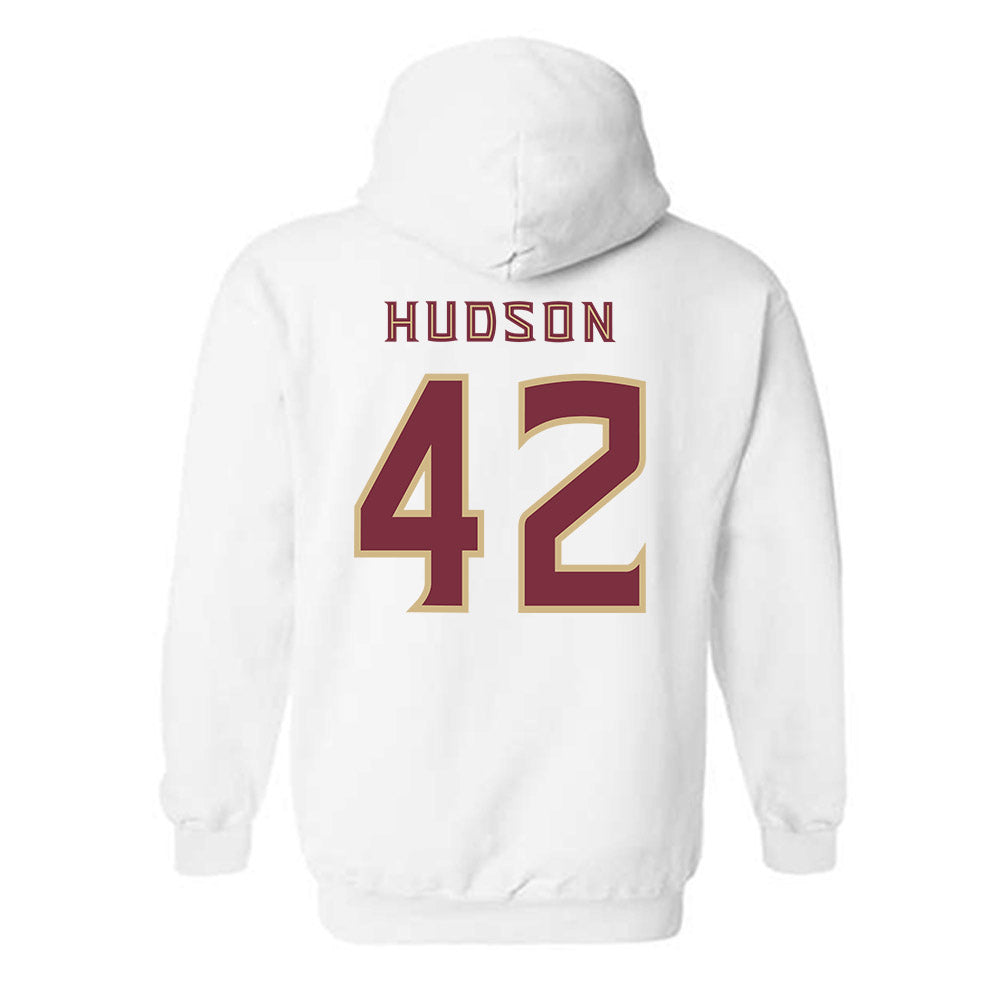 FSU - NCAA Women's Soccer : Wrianna Hudson - Replica Shersey Hooded Sweatshirt