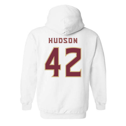 FSU - NCAA Women's Soccer : Wrianna Hudson - Replica Shersey Hooded Sweatshirt