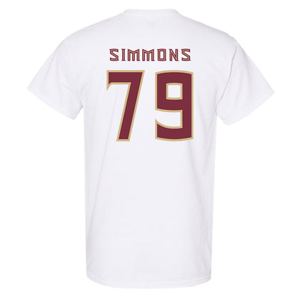 FSU - NCAA Football : Lucas Simmons - Replica Shersey T-Shirt