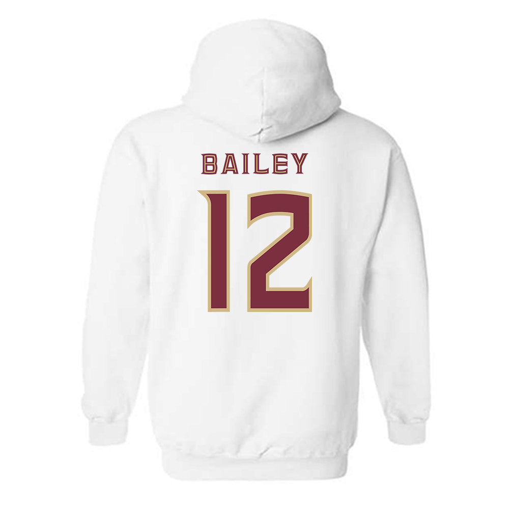 FSU - NCAA Baseball : Myles Bailey - Replica Shersey Hooded Sweatshirt-1