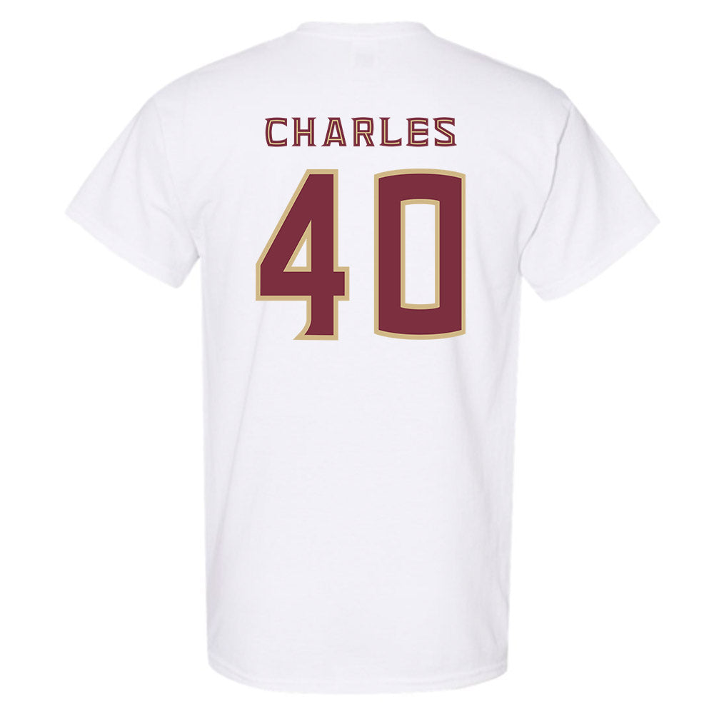 FSU - NCAA Baseball : Joseph Charles - Replica Shersey T-Shirt-1