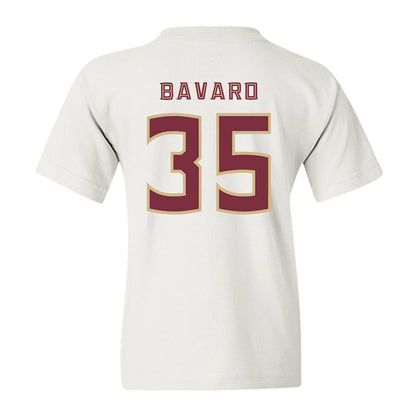 FSU - NCAA Baseball : Will Bavaro - Replica Shersey Youth T-Shirt-1
