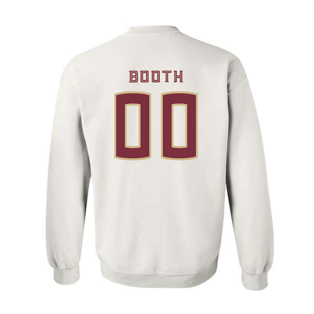 FSU - NCAA Women's Lacrosse : Hadley Booth - Replica Shersey Crewneck Sweatshirt-1