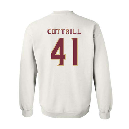 FSU - NCAA Football : AJ Cottrill - Replica Shersey Crewneck Sweatshirt-1