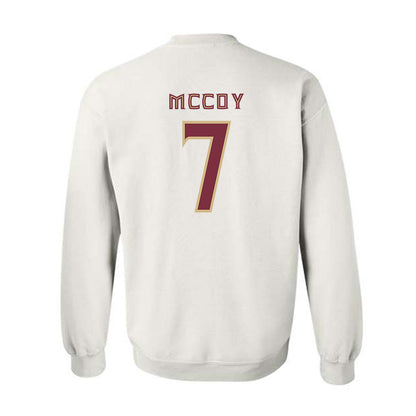 FSU - NCAA Football : LaWayne McCoy - Replica Shersey Crewneck Sweatshirt-1