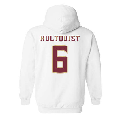 FSU - NCAA Beach Volleyball : Kenzie Hultquist - Replica Shersey Hooded Sweatshirt-1
