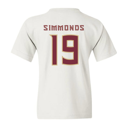FSU - NCAA Women's Soccer : Kameron Simmonds - Replica Shersey Youth T-Shirt