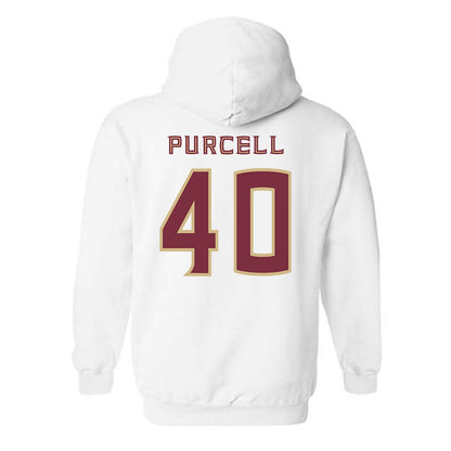 FSU - NCAA Baseball : Brodie Purcell - Replica Shersey Hooded Sweatshirt-1