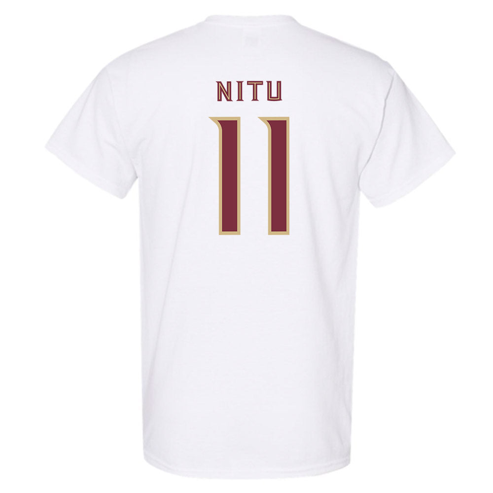 FSU - NCAA Men's Basketball : Christian Nitu - Replica Shersey T-Shirt