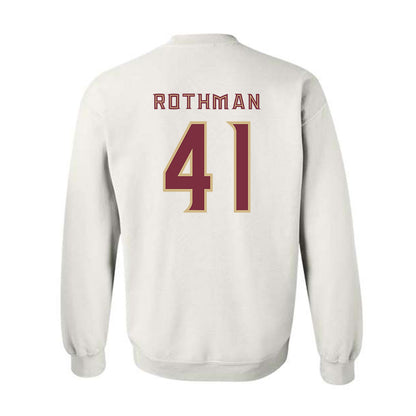 FSU - NCAA Beach Volleyball : Audrey Rothman - Replica Shersey Crewneck Sweatshirt