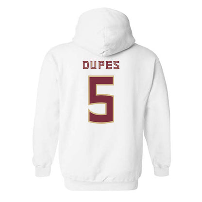 FSU - NCAA Women's Volleyball : Emery Dupes - Replica Shersey Hooded Sweatshirt