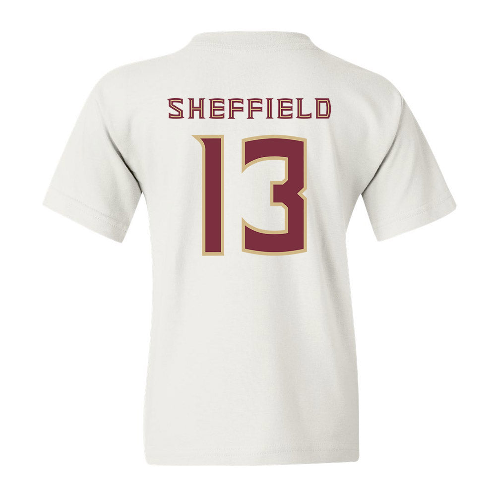 FSU - NCAA Baseball : Noah Sheffield - Replica Shersey Youth T-Shirt