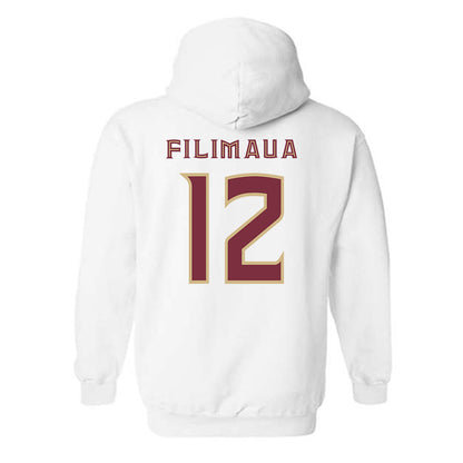 FSU - NCAA Women's Volleyball : Kyleene Filimaua - Replica Shersey Hooded Sweatshirt