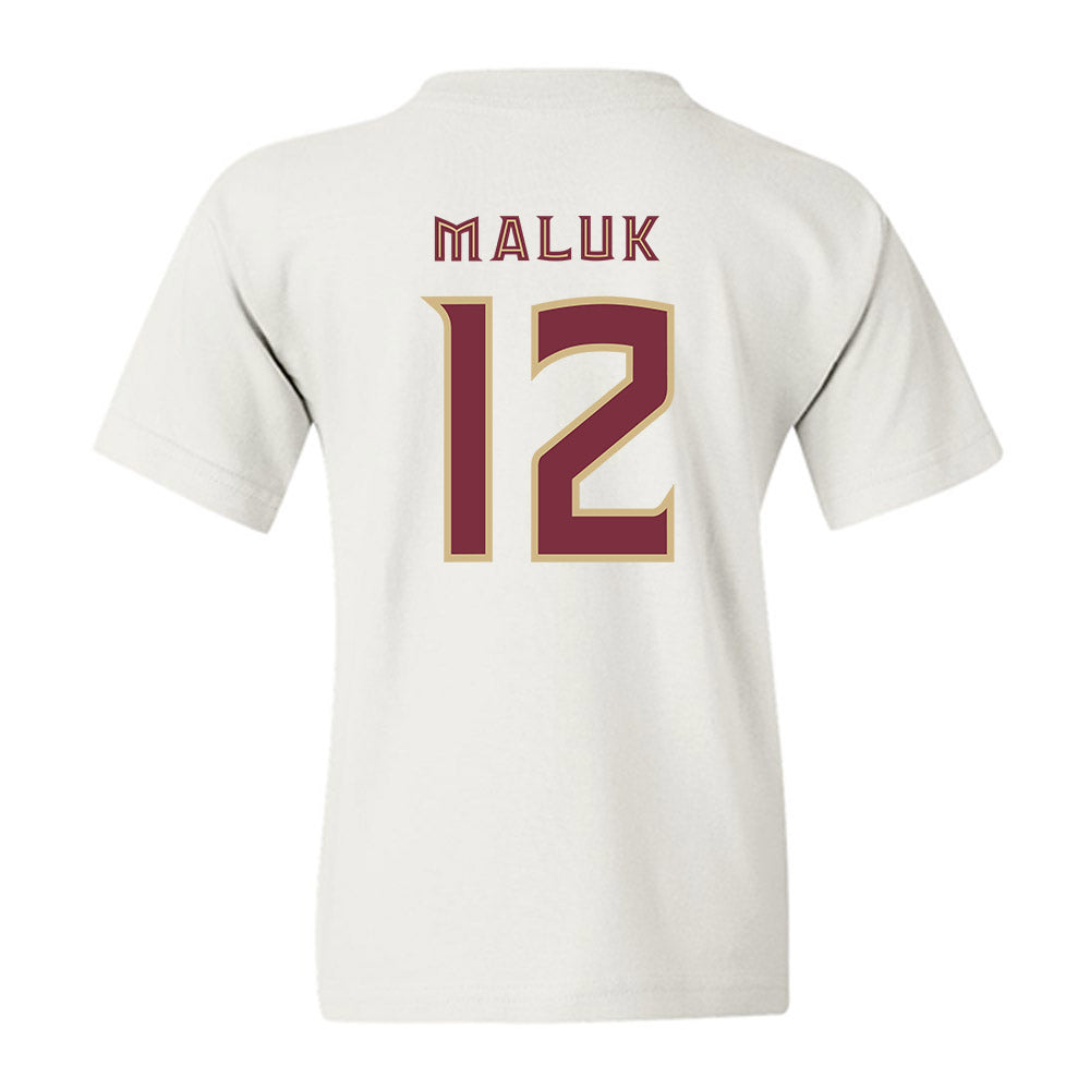 FSU - NCAA Men's Basketball : Alier Maluk - Replica Shersey Youth T-Shirt-1