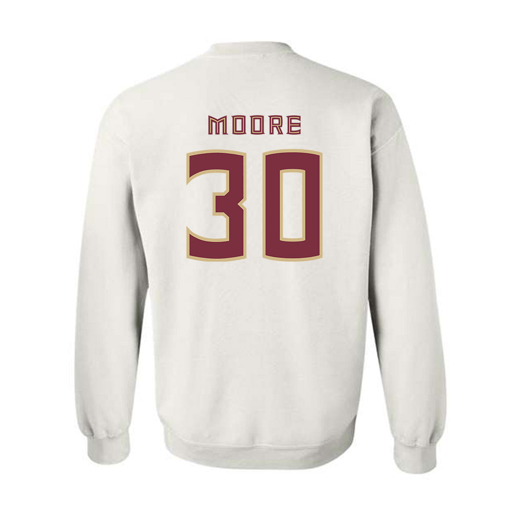 FSU - NCAA Baseball : Bryson Moore - Replica Shersey Crewneck Sweatshirt-1