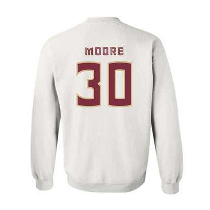 FSU - NCAA Baseball : Bryson Moore - Replica Shersey Crewneck Sweatshirt-1