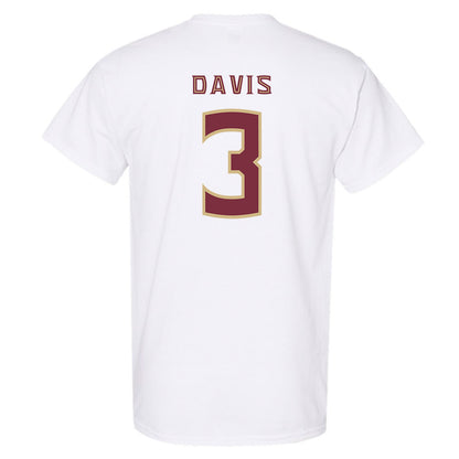 FSU - NCAA Football : Kam Davis - Replica Shersey T-Shirt