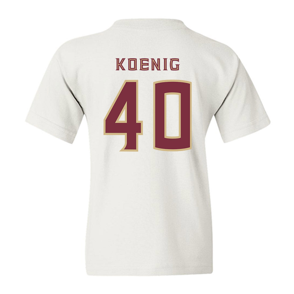 FSU - NCAA Beach Volleyball : Audrey Koenig - Replica Shersey Youth T-Shirt-1