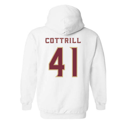 FSU - NCAA Football : AJ Cottrill - Replica Shersey Hooded Sweatshirt-1