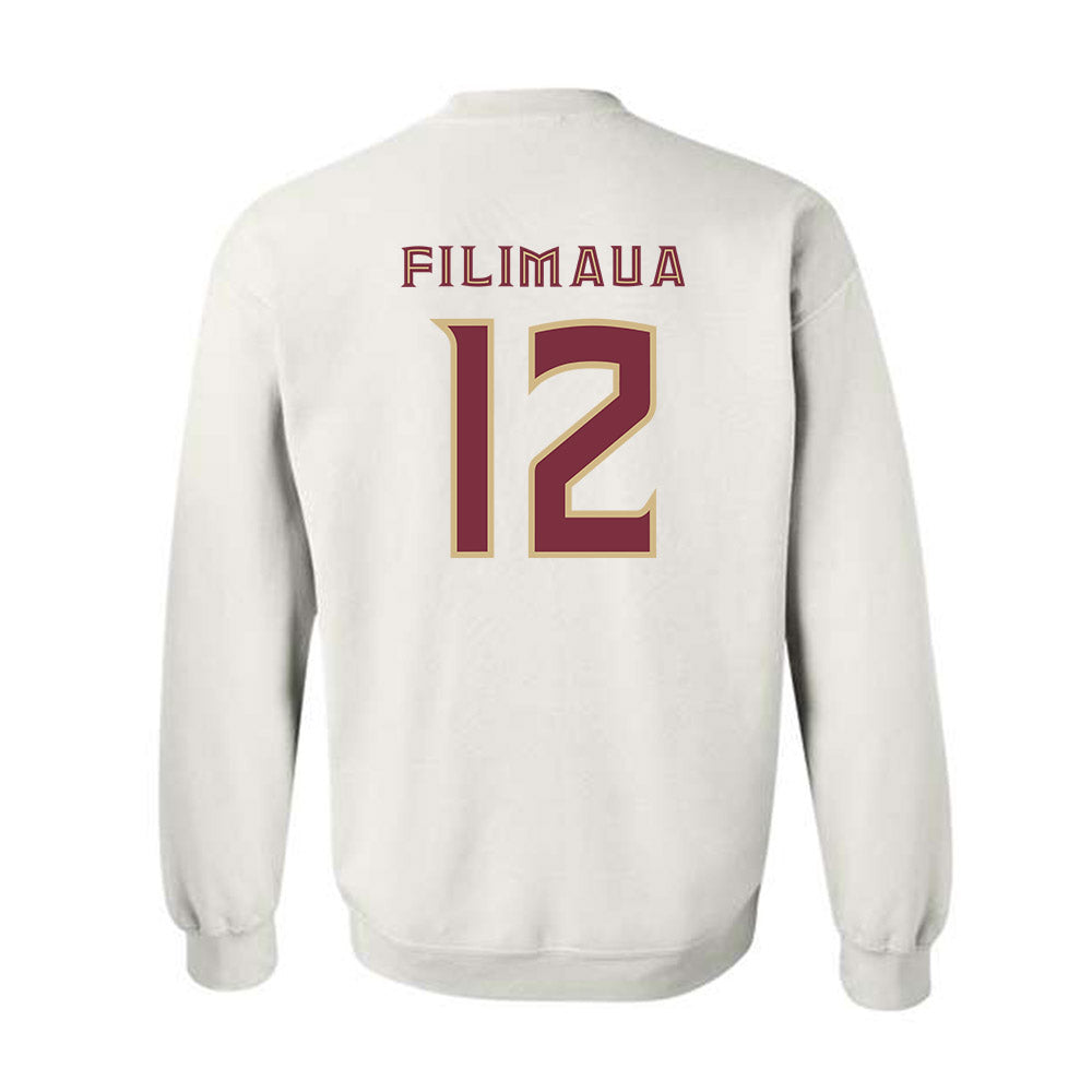 FSU - NCAA Women's Volleyball : Kyleene Filimaua - Replica Shersey Crewneck Sweatshirt