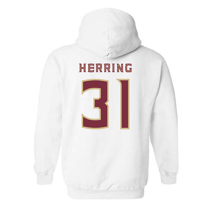 FSU - NCAA Football : Elijah Herring - Replica Shersey Hooded Sweatshirt-1