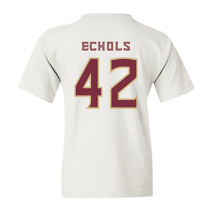 FSU - NCAA Baseball : Jacob Echols - Replica Shersey Youth T-Shirt-1