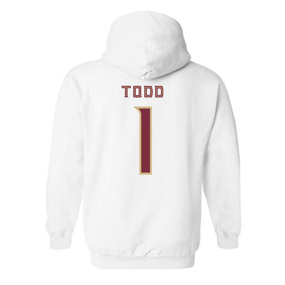FSU - NCAA Women's Soccer : Adelyn Todd - Replica Shersey Hooded Sweatshirt