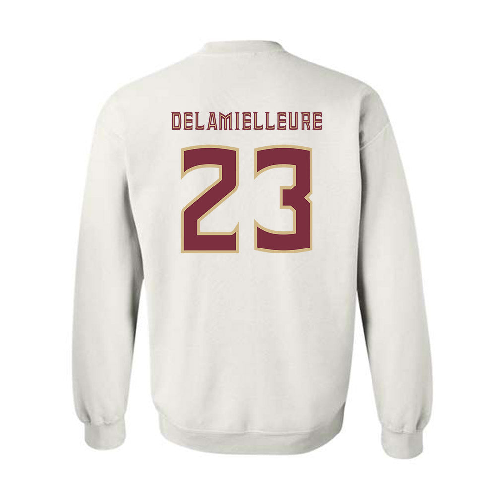 FSU - NCAA Baseball : Brody DeLamielleure - Replica Shersey Crewneck Sweatshirt