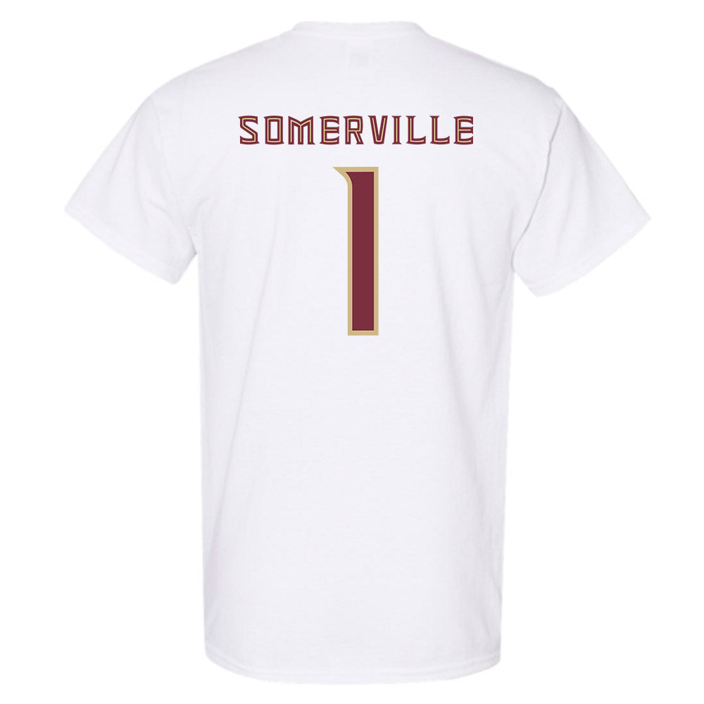 FSU - NCAA Men's Basketball : Martin Somerville - Replica Shersey T-Shirt-1