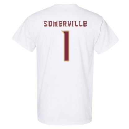 FSU - NCAA Men's Basketball : Martin Somerville - Replica Shersey T-Shirt-1