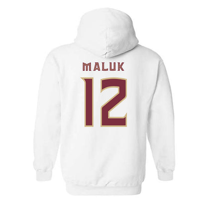 FSU - NCAA Men's Basketball : Alier Maluk - Replica Shersey Hooded Sweatshirt-1