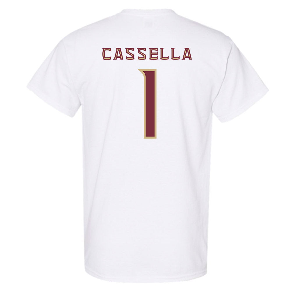FSU - NCAA Women's Lacrosse : Sienna Cassella - Replica Shersey T-Shirt-1