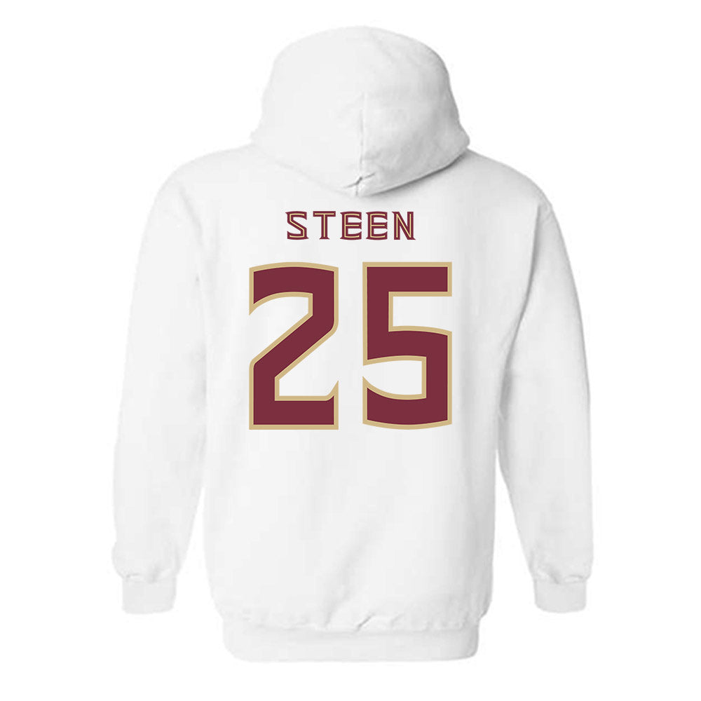 FSU - NCAA Men's Basketball : Alex Steen - Replica Shersey Hooded Sweatshirt-1