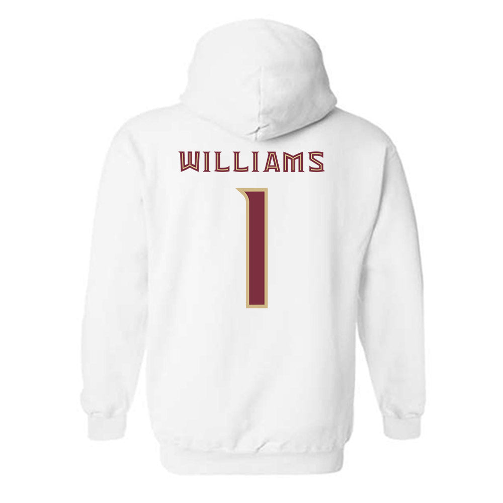 FSU - NCAA Baseball : Chase Williams - Replica Shersey Hooded Sweatshirt-1