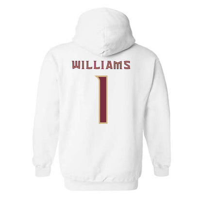 FSU - NCAA Baseball : Chase Williams - Replica Shersey Hooded Sweatshirt-1