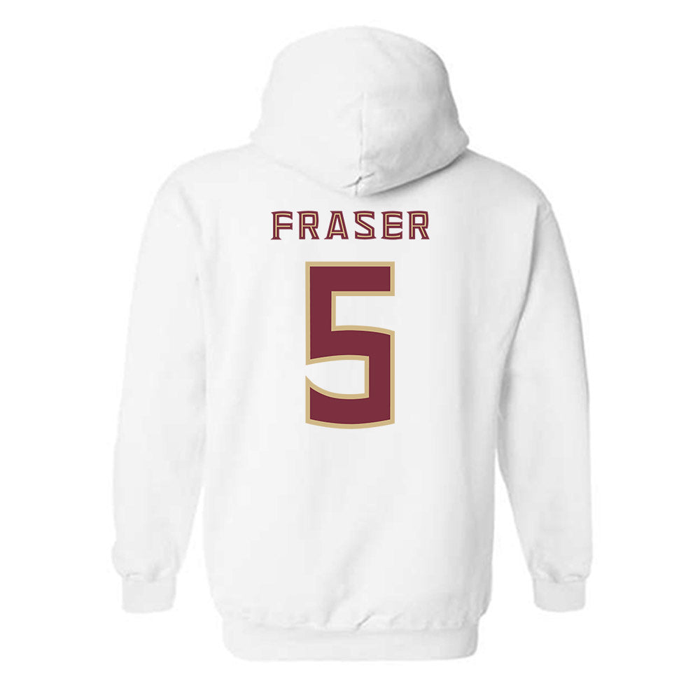 FSU - NCAA Baseball : Gabe Fraser - Replica Shersey Hooded Sweatshirt-1