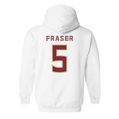 FSU - NCAA Baseball : Gabe Fraser - Replica Shersey Hooded Sweatshirt-1