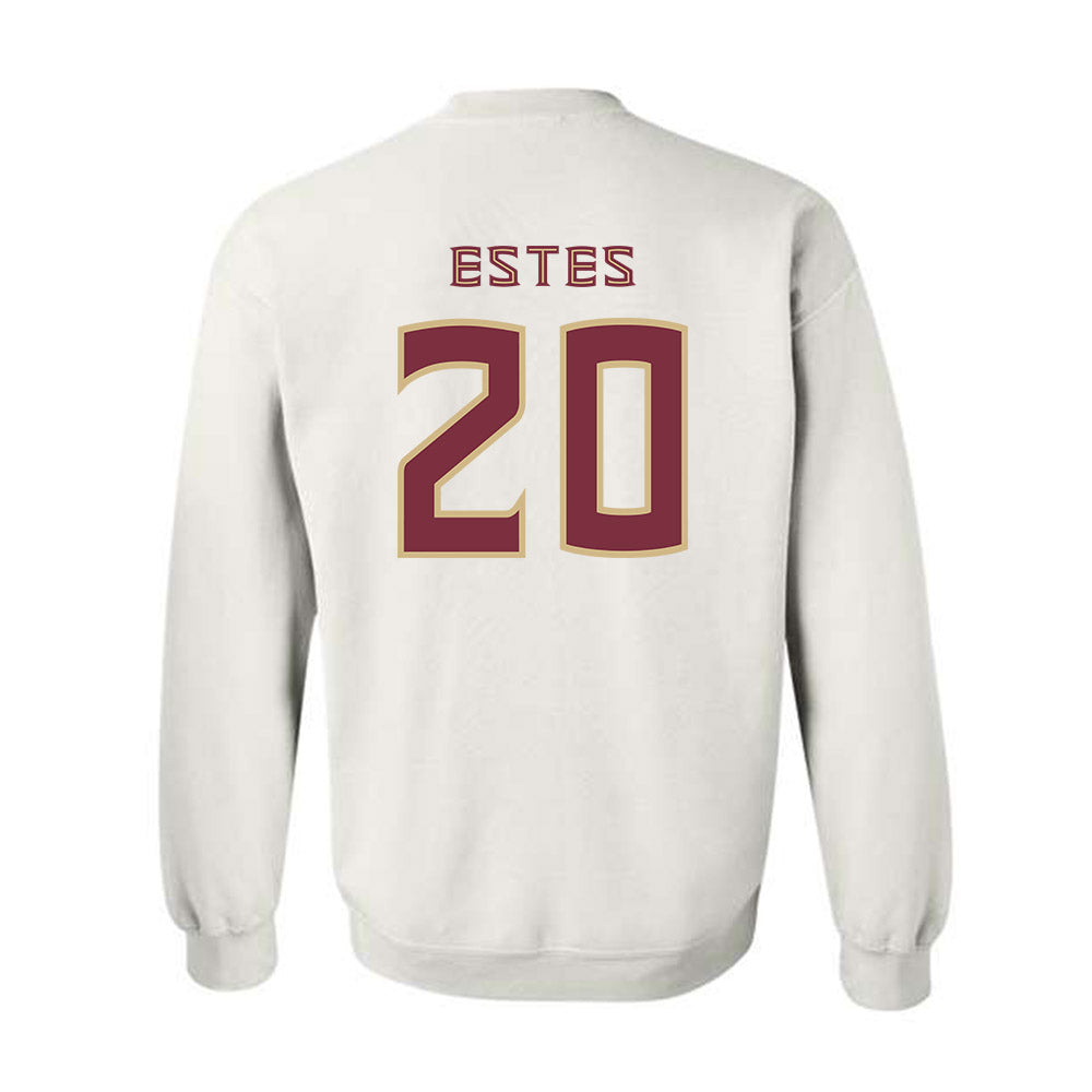 FSU - NCAA Baseball : Jace Estes - Replica Shersey Crewneck Sweatshirt-1