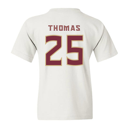 FSU - NCAA Men's Basketball : Justin Thomas - Replica Shersey Youth T-Shirt-1