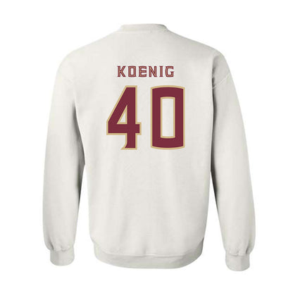FSU - NCAA Beach Volleyball : Audrey Koenig - Replica Shersey Crewneck Sweatshirt-1