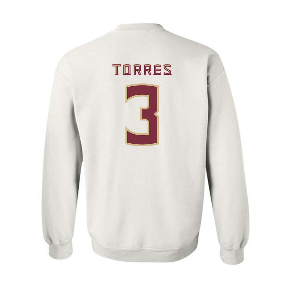 FSU - NCAA Softball : Isabella Torres - Replica Shersey Crewneck Sweatshirt