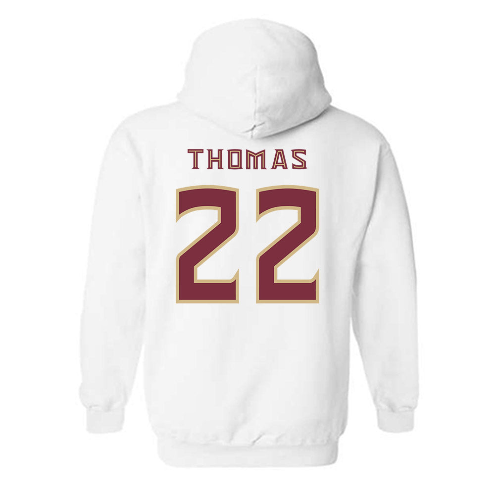 FSU - NCAA Football : Gregory Thomas - Replica Shersey Hooded Sweatshirt-1