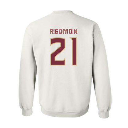 FSU - NCAA Football : Max Redmon - Replica Shersey Crewneck Sweatshirt-1