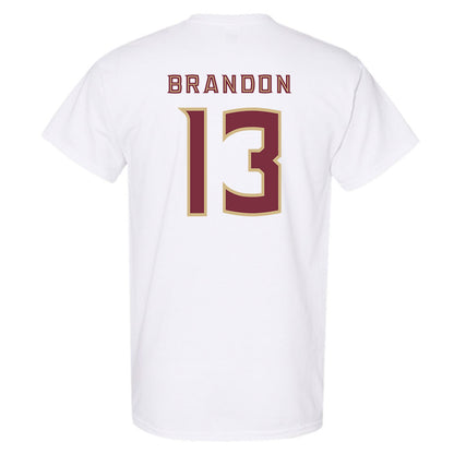 FSU - NCAA Women's Soccer : Mya Brandon - Replica Shersey T-Shirt-1