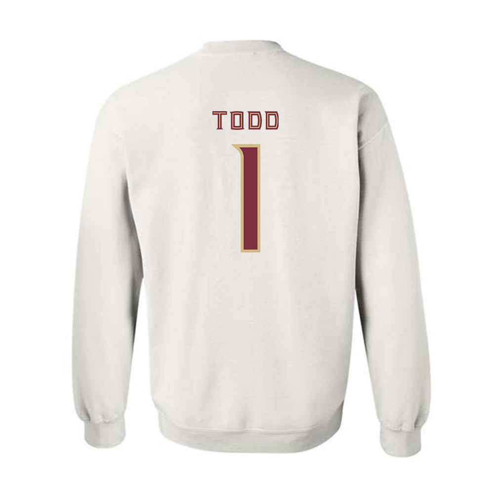 FSU - NCAA Women's Soccer : Adelyn Todd - Replica Shersey Crewneck Sweatshirt