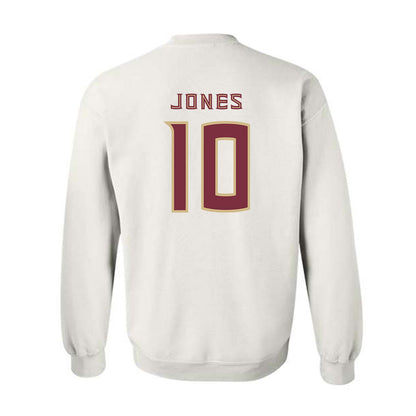 FSU - NCAA Men's Basketball : Lajae Jones - Replica Shersey Crewneck Sweatshirt-1