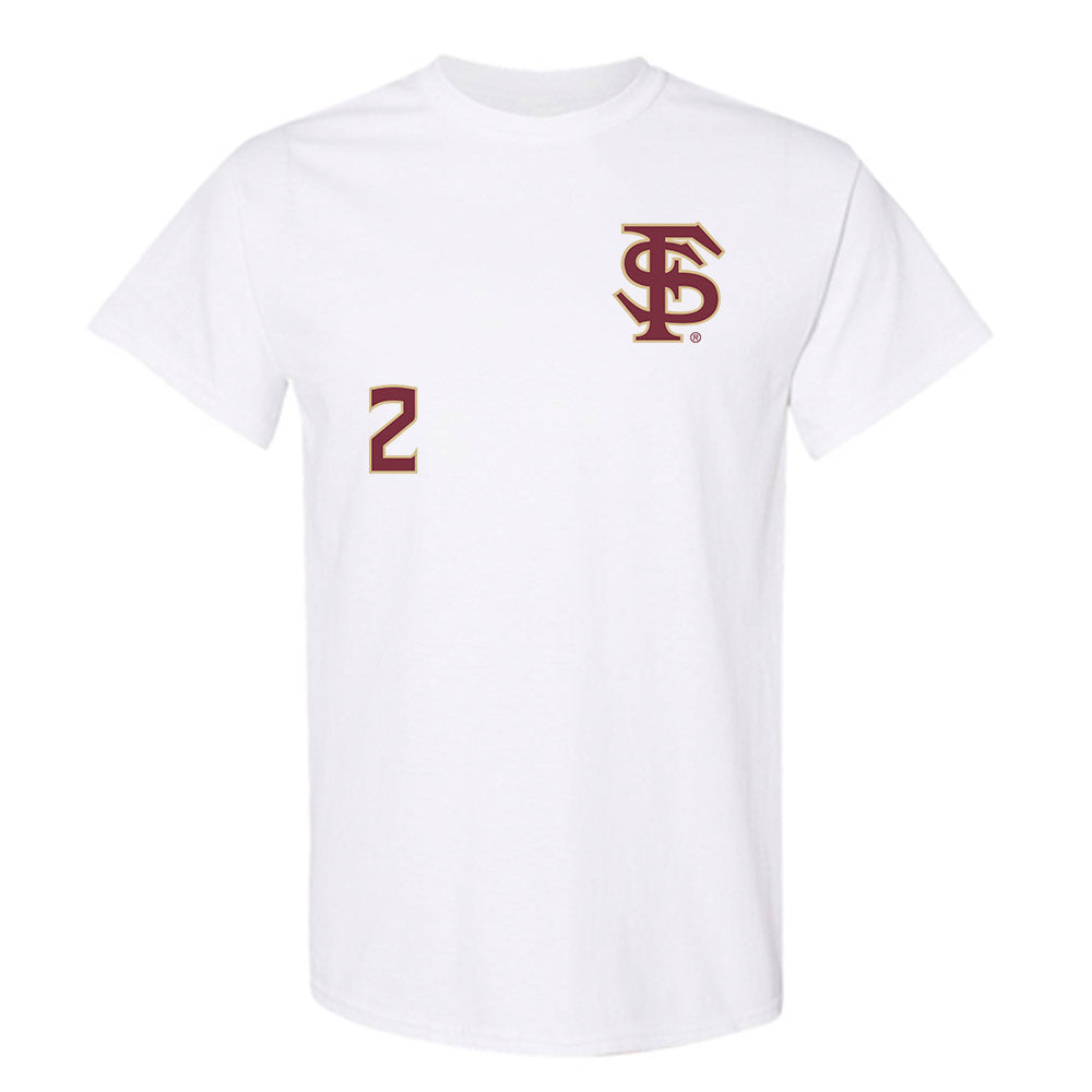 FSU - NCAA Baseball : Carter McCulley - Replica Shersey T-Shirt