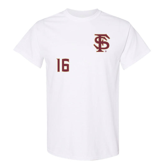 FSU - NCAA Baseball : Jamie Arnold - Replica Shersey T-Shirt-0