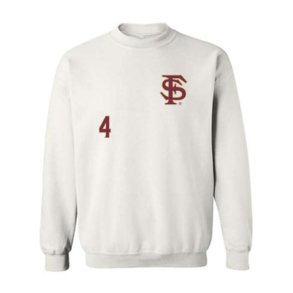 FSU - NCAA Softball : Marlee Gaskell - Replica Shersey Crewneck Sweatshirt-0