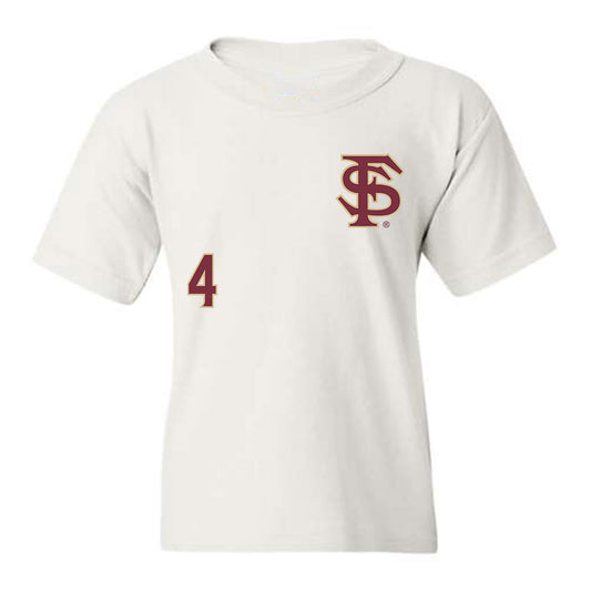 FSU - NCAA Men's Basketball : Jason Simpson - Replica Shersey Youth T-Shirt